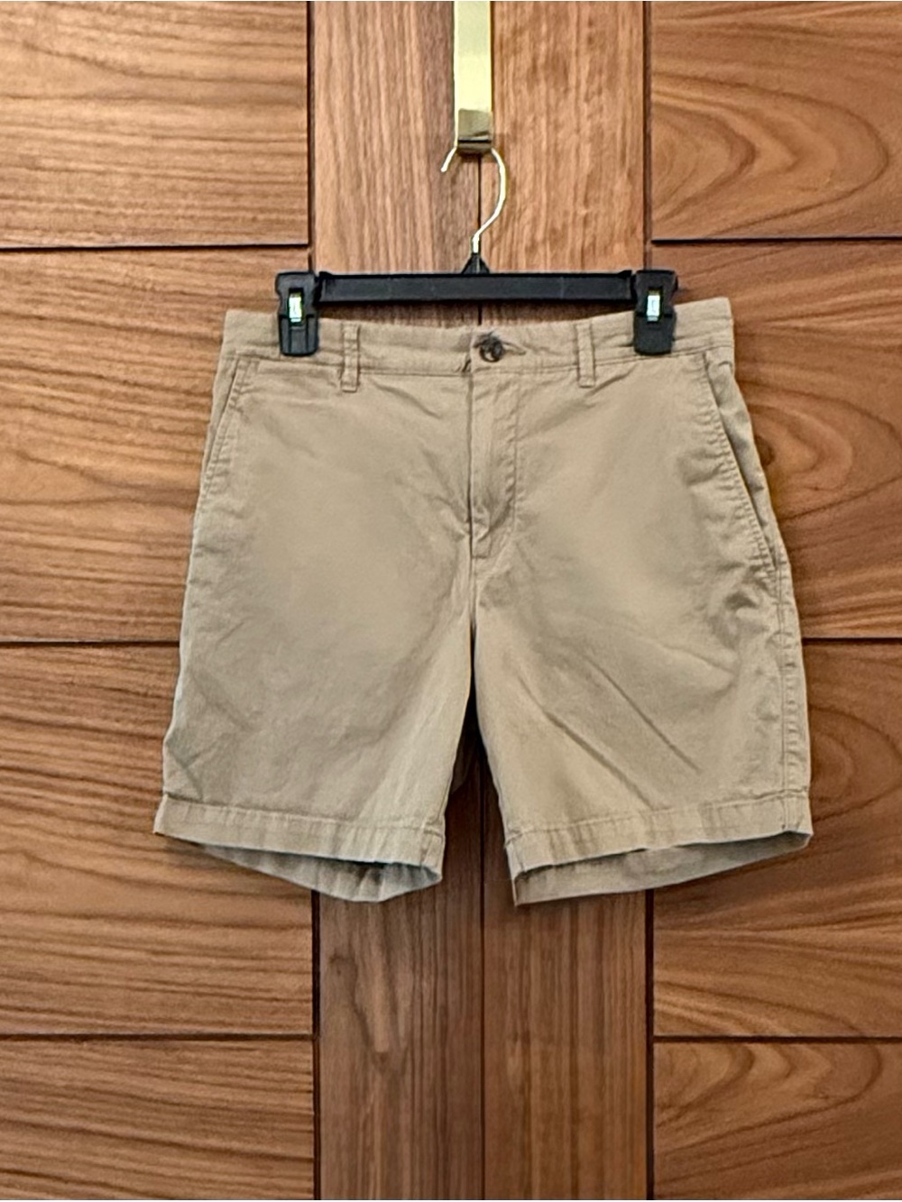 Goodfellow & Co. The Every Wear Men's Classic Khaki Shorts 7 Inch Inseam Size 28
